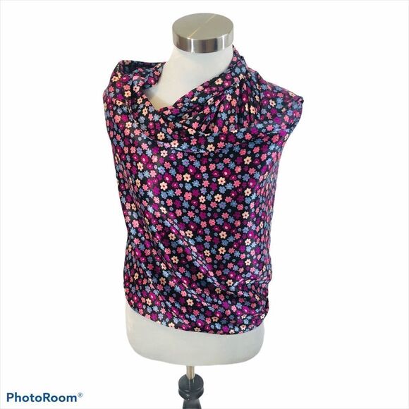 Collection XIIX Ltd Long Vibrant Floral Scarf - Picture 2 of 8